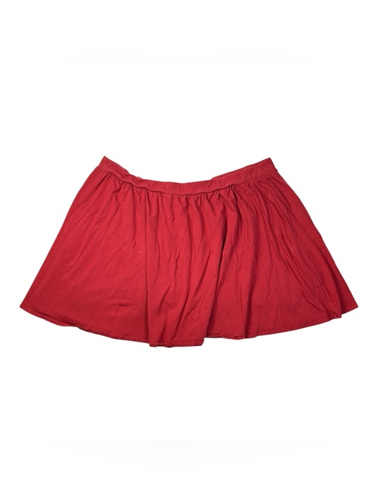 ASOS Dresses & Skirts - ASOS Curve Red Flowy Mini Skirt